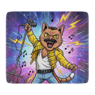 Meowhemian Rhapsody Cutting Board