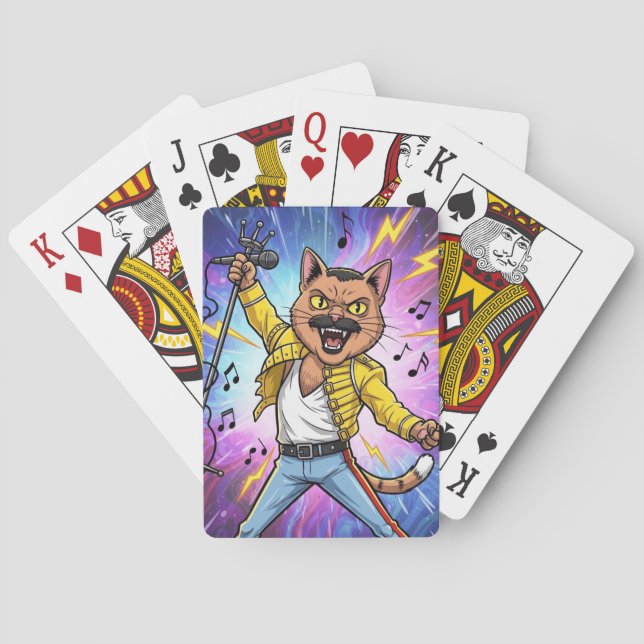 Meowhemian Rhapsody Poker Cards (Back)