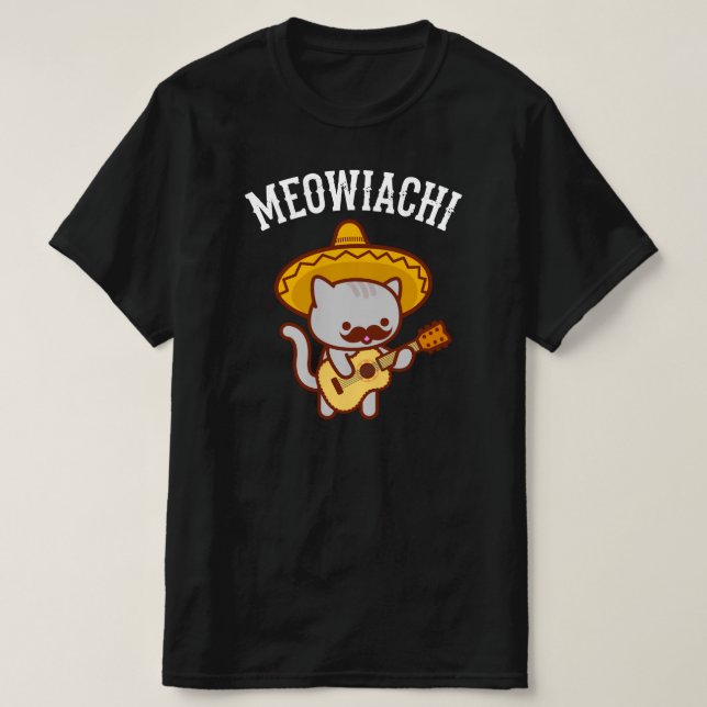 MEOWIACHI Cat T-Shirt (Design Front)