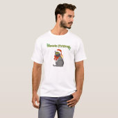 Meowie Christmas Cat S M L XL 1X 2X 3X T-Shirt (Front Full)