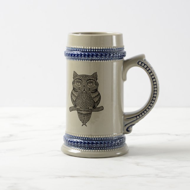 Meowl Beer Stein (Right)