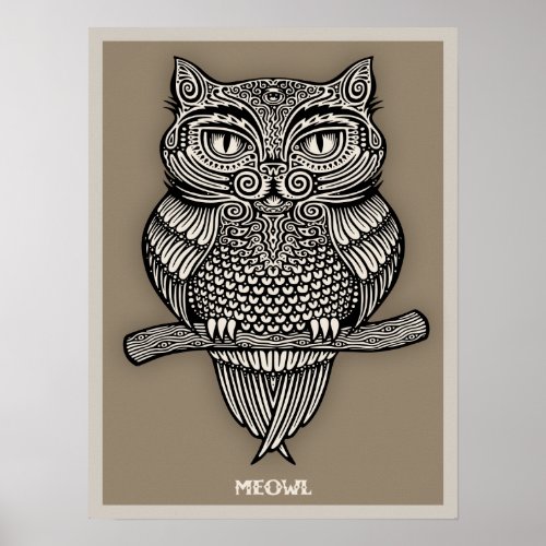 Meowl Poster