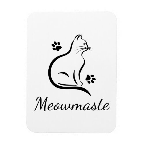 Meowmaste Cat 3 x 4 Flexible Photo Magnet