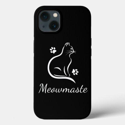Meowmaste Cat Yoga iPhone  iPad  Samsung Case BL