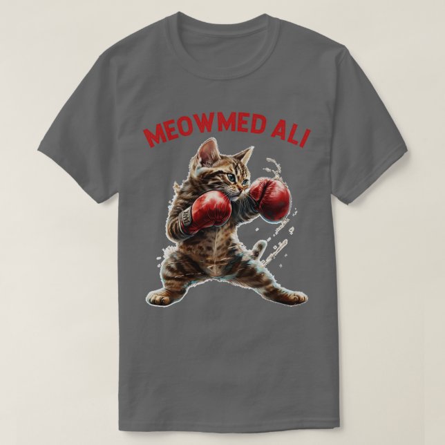 Meowmed Ali T-Shirt (Design Front)