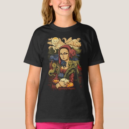 Meowna Lisa T_Shirt