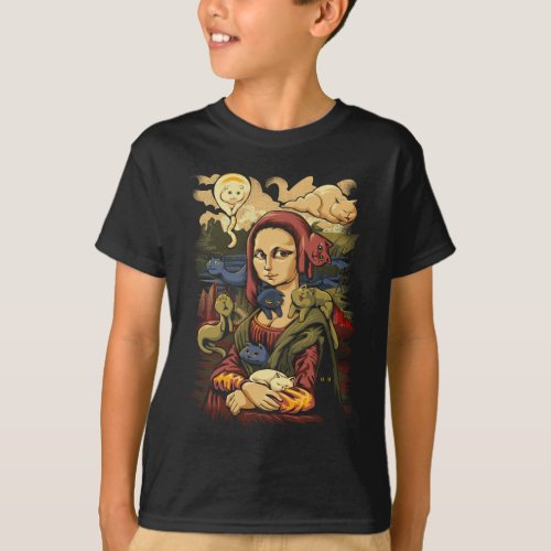 Meowna Lisa T_Shirt