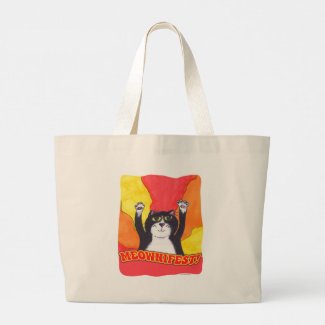 Meownifest Epic Cat Praise Cool Slogan Art 
