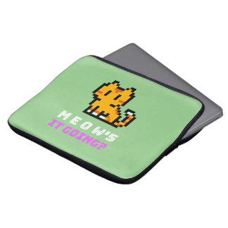 Meow's It Going Laptop Sleeve