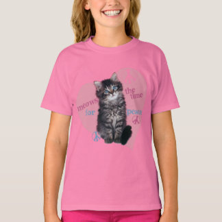 Meows The Time For Peace T-Shirt