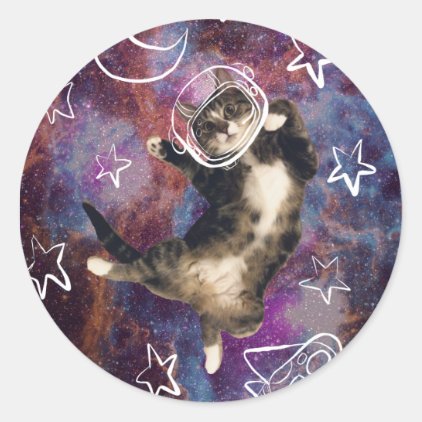 Meowstronaut Kiba Sticker