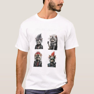 Meowtallica Funny Cat Shirt Cat Shirt Music T Shir