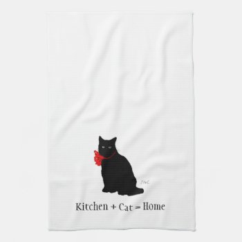 Meowu Collection Kitchen Towel by SolitaireMultimedia at Zazzle