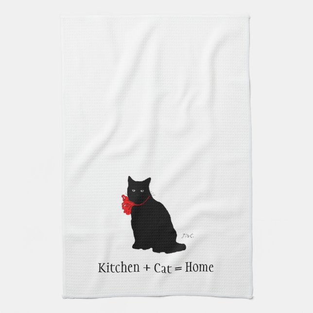 Meowu Collection Kitchen Towel (Vertical)