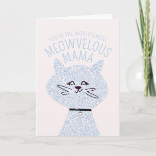 Meowvelous Mama Cat Card