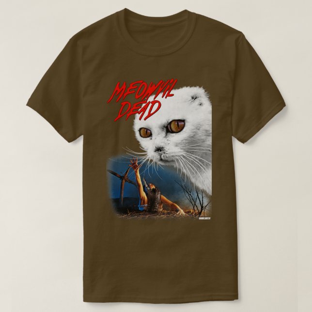 Meowvil Dead T-Shirt (Design Front)