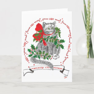Meowy Christmas Card