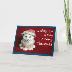 Meowy Christmas Card