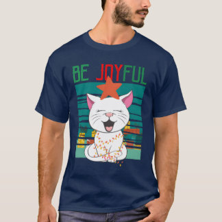 Meowy Christmas Cat Christmas Ugly Christmas famil T-Shirt