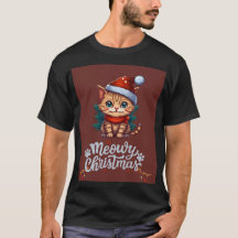 Meowy Christmas Cat - Cute Festive Holiday Design