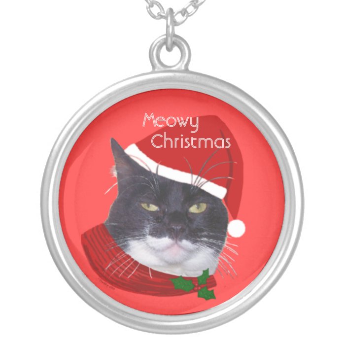 MEOWY CHRISTMAS Cat Design Custom Jewelry