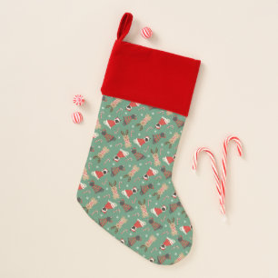 Meowy Christmas Cats Stocking