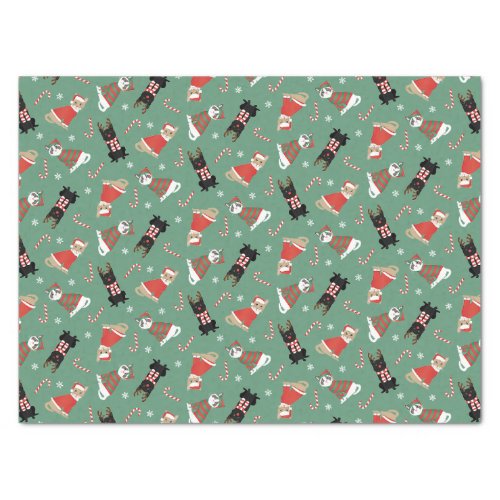 Meowy Christmas Cats Tissue Paper
