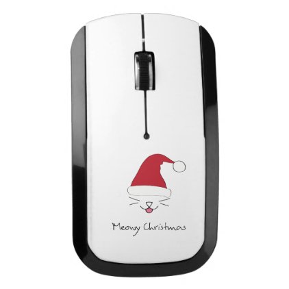 Meowy Christmas Cute Cate Wireless Mouse