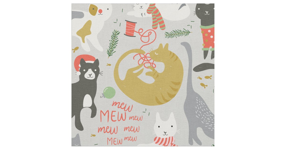 meowy christmas blanket