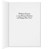 Meowy Christmas for Daughter and Her Family, (Inside (Right))