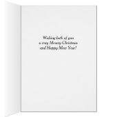 Meowy Christmas for Grandparents, Cat Ornament (Inside (Right))