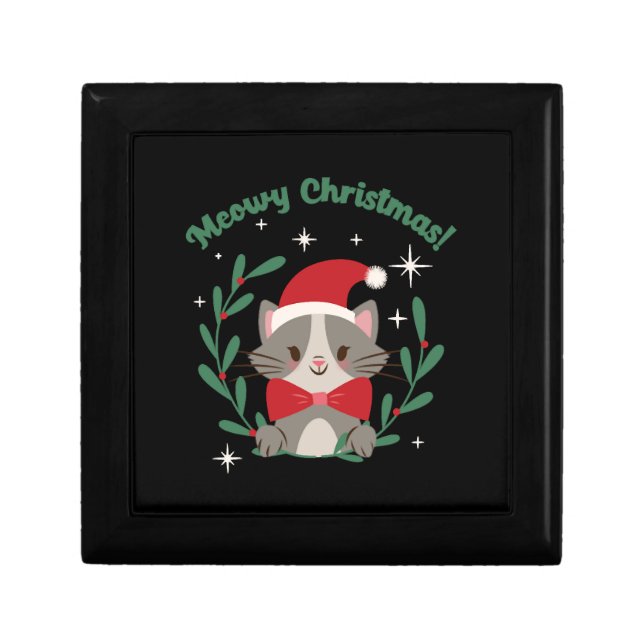 Meowy Christmas     Gift Box (Front)