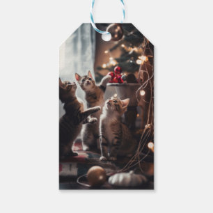 Meowy Christmas! Gift Tags