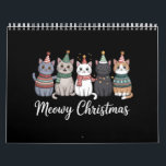 Meowy Christmas Happy Cat Year Cat Lover Xmas Calendar<br><div class="desc">Meowy Christmas Happy Cat Year Cat Lover Xmas</div>