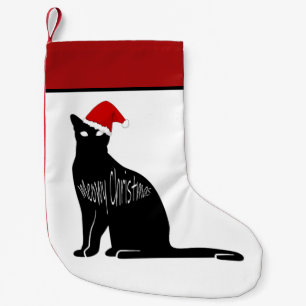 Meowy Christmas Small Christmas Stocking
