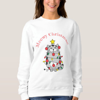Meowy Christmas Sweatshirt
