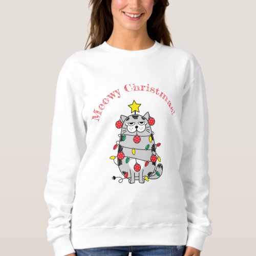 Meowy Christmas  Sweatshirt