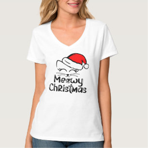 Meowy Christmas T-Shirt