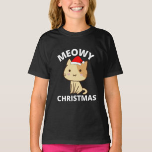 Meowy Christmas      T-Shirt
