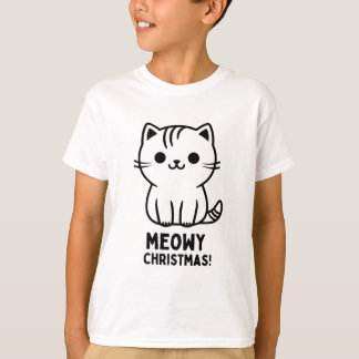 Meowy Christmas T-Shirt
