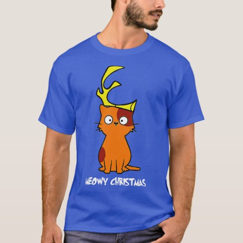 Meowy Christmas T_Shirt