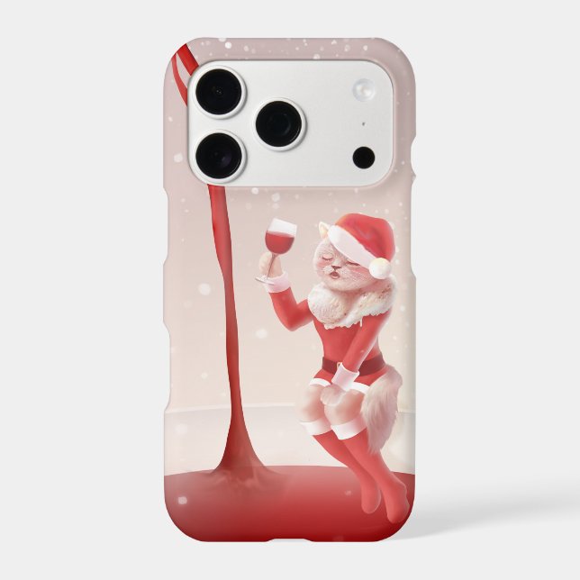 Meowy Christmas Toast Case-Mate iPhone Case (Back)