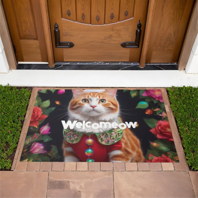  Meowy  Doormat (Outdoor)
