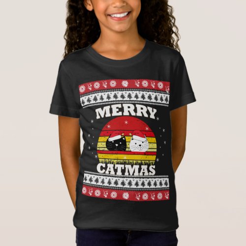 Meowy Merry Catmas Ugly Christmas Sweater