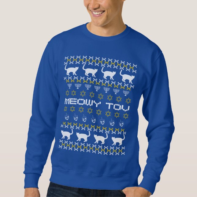 Meowy Tov Sweatshirt (Front)