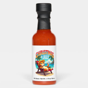 Meowy Xmas Summer Christmas In July Chillin Cool C Hot Sauces