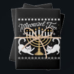Meowzel Tov Funny Chanukah Hanukkah Ugly Sweater Wrapping Paper Sheets<br><div class="desc">Meowzel Tov Funny Chanukah Hanukkah Ugly Sweater</div>