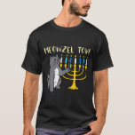 Meowzel Tov Jewish Cat Funny Hanukkah Chanukah Pjs T-Shirt<br><div class="desc">Meowzel Tov Jewish Cat Funny Hanukkah Chanukah Pjs Women</div>