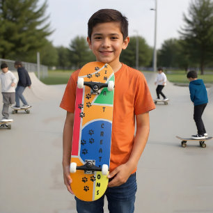 Meowzers Skateboard Deck 7 3/4"