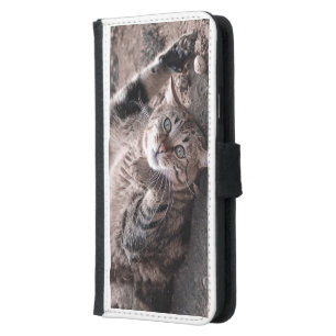 Meowzilla – The Purr-fect Cat-astrophe" Samsung Galaxy S5 Wallet Case
